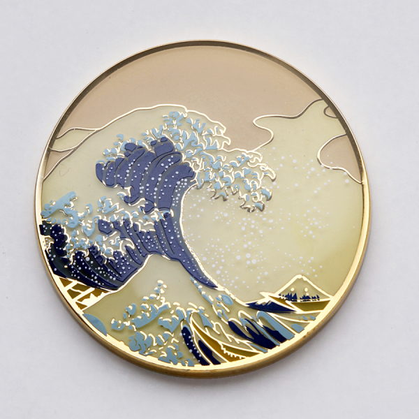 Read more: Copper Stamped with Soft Enamel